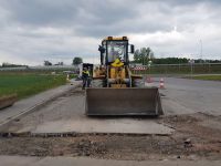 Roboty na ul. Wiśniowej w miejscowości Żabia Wola
