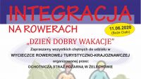 plakat integracja na rowerach