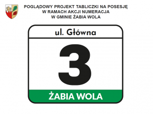 poglądowa tabliczka