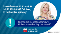 Dzwoni numer 22 828 88 88?  Odbierz, to rachmistrz spisowy!