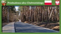 Przebudowa ulicy Chełmońskiego - Bieniewiec