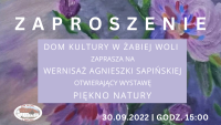 wernisaż otwierający niezwykłą wystawę zatytułowaną ”PIĘKNO NATURY”