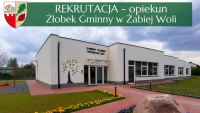 Żłobek Gminny w Żabiej Woli zatrudni osobę na stanowisko opiekuna