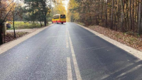 Pierwszy kilometr ul. Tarczyńskiej wybudowany