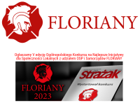 Uwaga Strażacy! Konkurs FLORIANY 2023