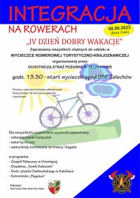 wycieczka rowerowa - plakat