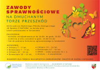 Zawody Sprawnościowe na Dmuchanym Torze Przeszkód w dniu 18.06.2023 r. - plakat