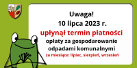 upłynął termin płatności