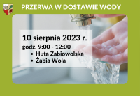 przerwa w dostawie wody