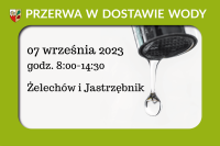 przerwa w dostwie wody