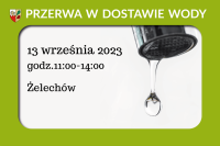 przerwa w dostwie wody