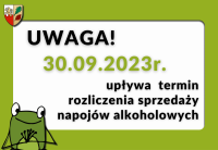 czas rozliczyć sprzedaż alkoholi