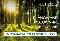 Planowane polowania