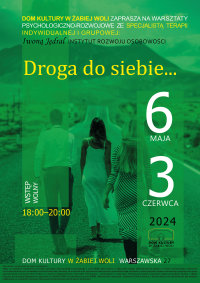 Warszaty droga do siebie maj i czerwiec