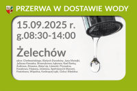 przerwa w dostawie wody