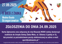 zgłoszenia bieg z Żabką