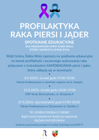 PROFILAKTYKA RAK PAZDZIERNIK