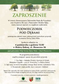 podwieczorek pod dębami