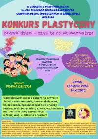 cus - plakat konkurs