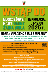Plakat - wstąp do MRG