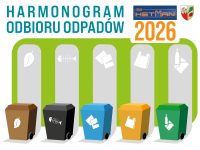 Harmonogram odbioru odpadów 2026