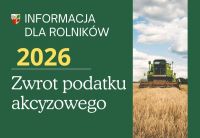 Zwrot podatku akcyzowego 2026r.