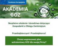 Akademia GOZ - bezpłatne szkolenia i doradztwo.