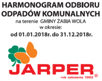 harmonogram odpady