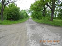 Ulica Główna w Petrykozach, stan istniejący obecnie.