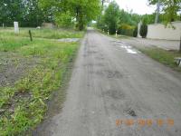 Ulica Główna w Petrykozach, stan istniejący obecnie.