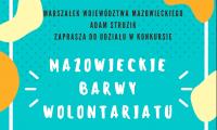Plakat Mazowieckie Barwy Wolontariatu