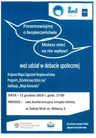 zaproszenie na debatę