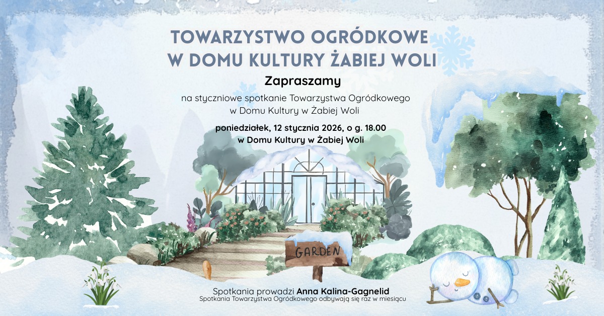 Spotkanie Towarzystwa Ogrodowego