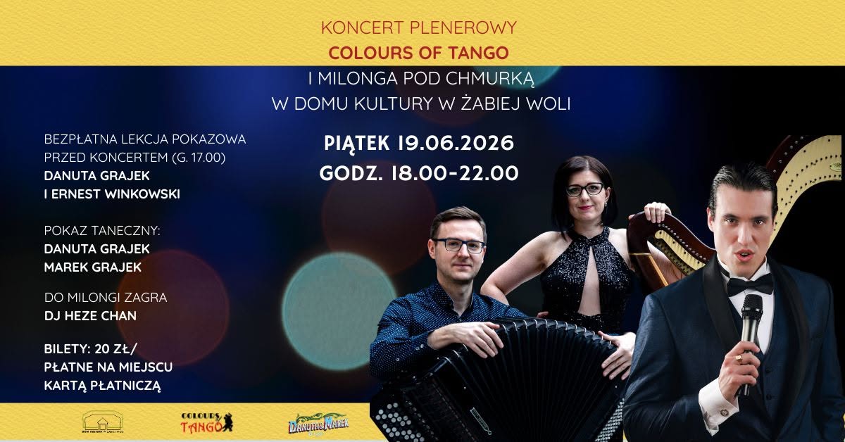 Tango pod chmurką w Żabiej Woli – „Colours of Tango”