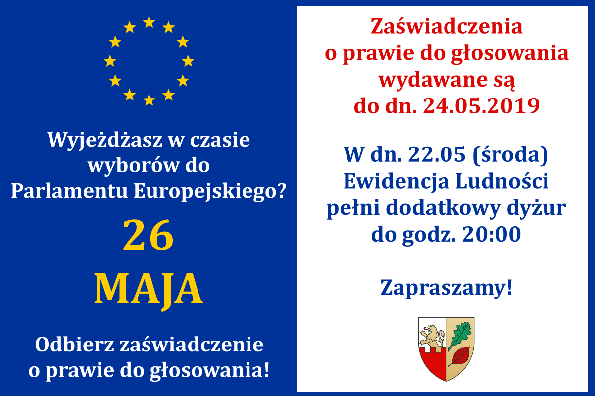 Zgłoś się po zaświadczenie o prawie do głosowania