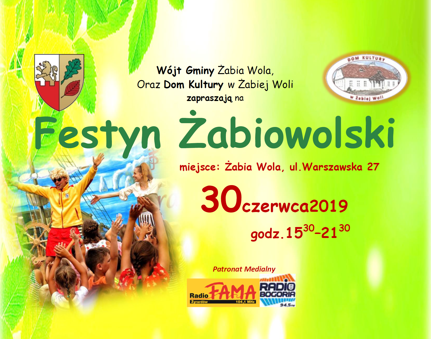 Festyn Żabiowolski - 30 czerwca 2019 r.