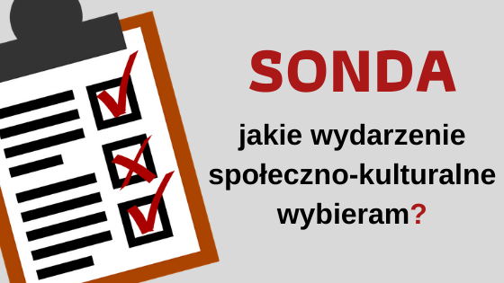 Sonda dot. organizacji wydarzenia społeczno-kulturalnego
