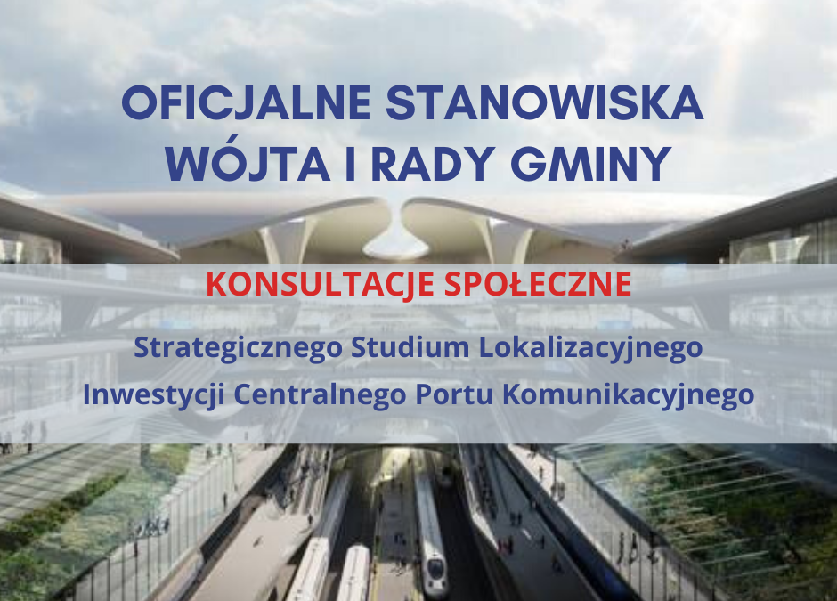 Oficjalne stanowisko w sprawie CPK