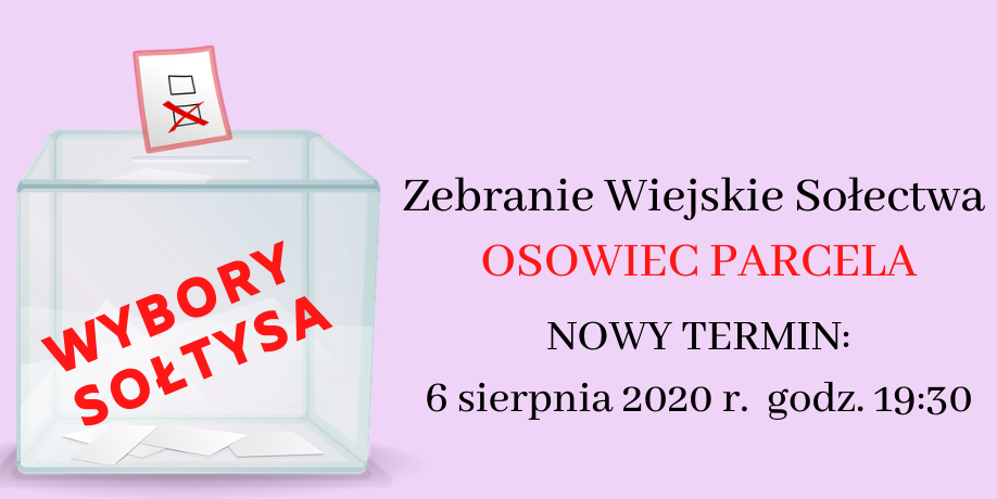 Wybory Sołtysa w czterech Sołectwach