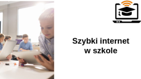 Szkoły podłączone do sieci światłowodowej