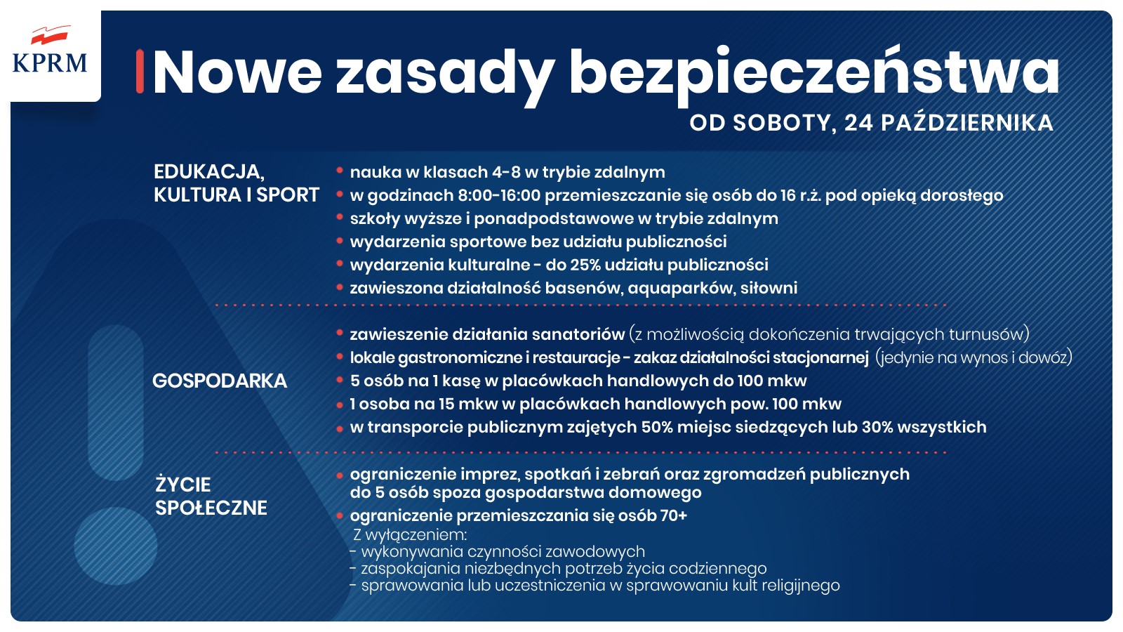 Wchodzą w życie nowe zasady bezpieczeństwa