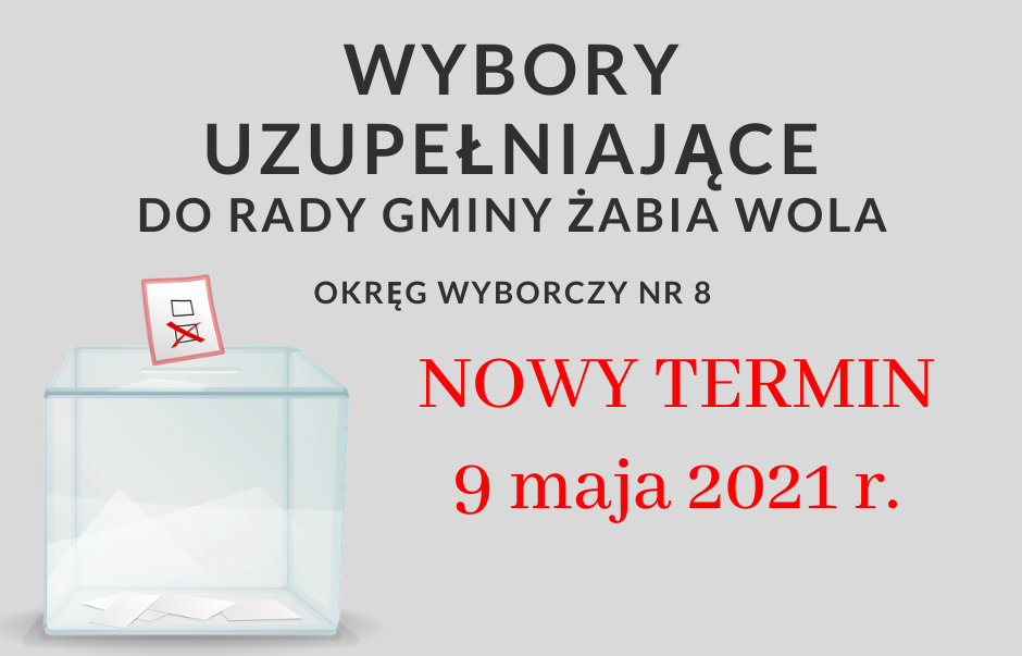 Nowy termin wyborów uzupełniających do Rady Gminy Żabia Wola