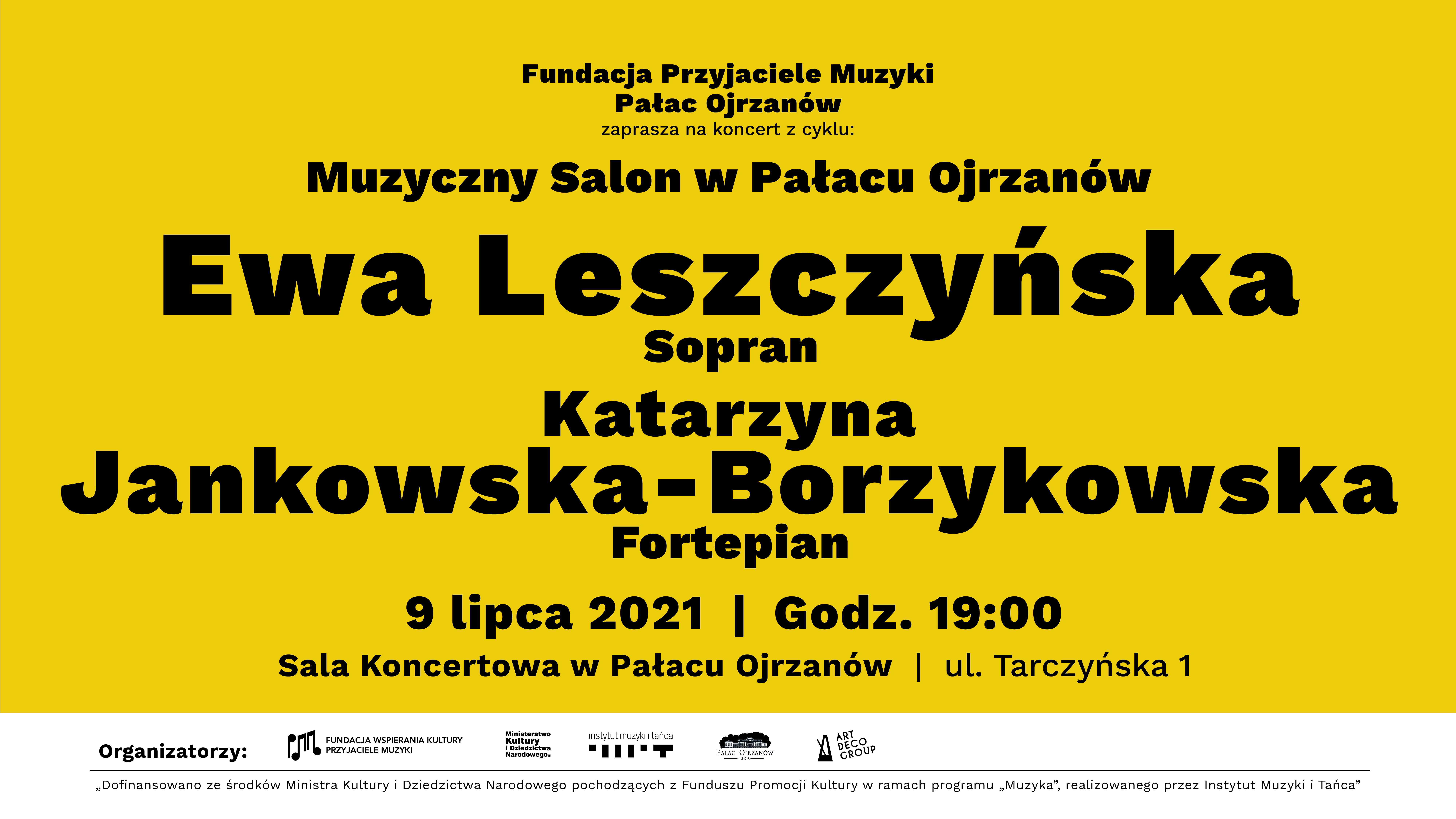 Koncert w Pałacu Ojrzanów