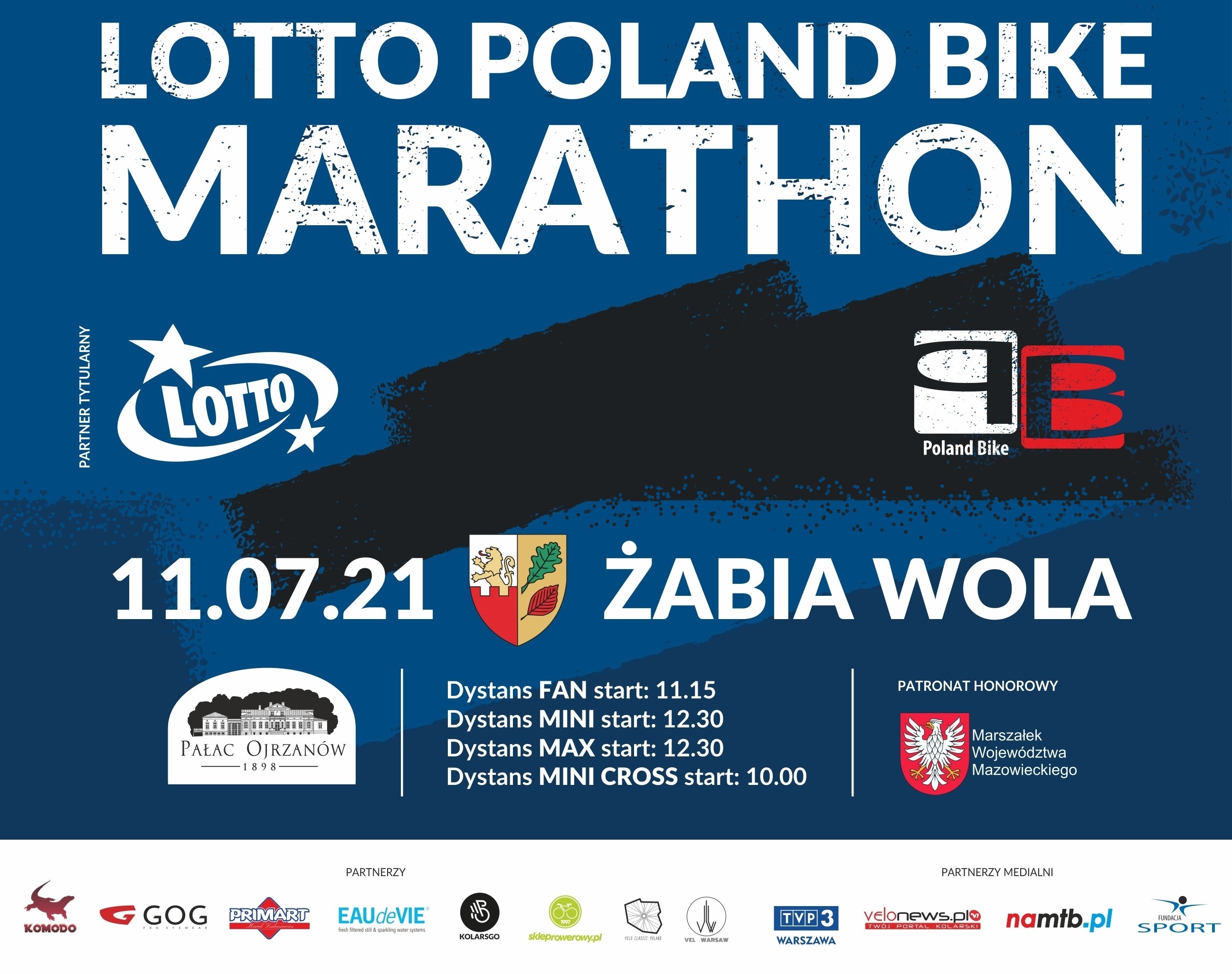 11 lipca. LOTTO Poland Bike Marathon jedzie do Żabiej Woli