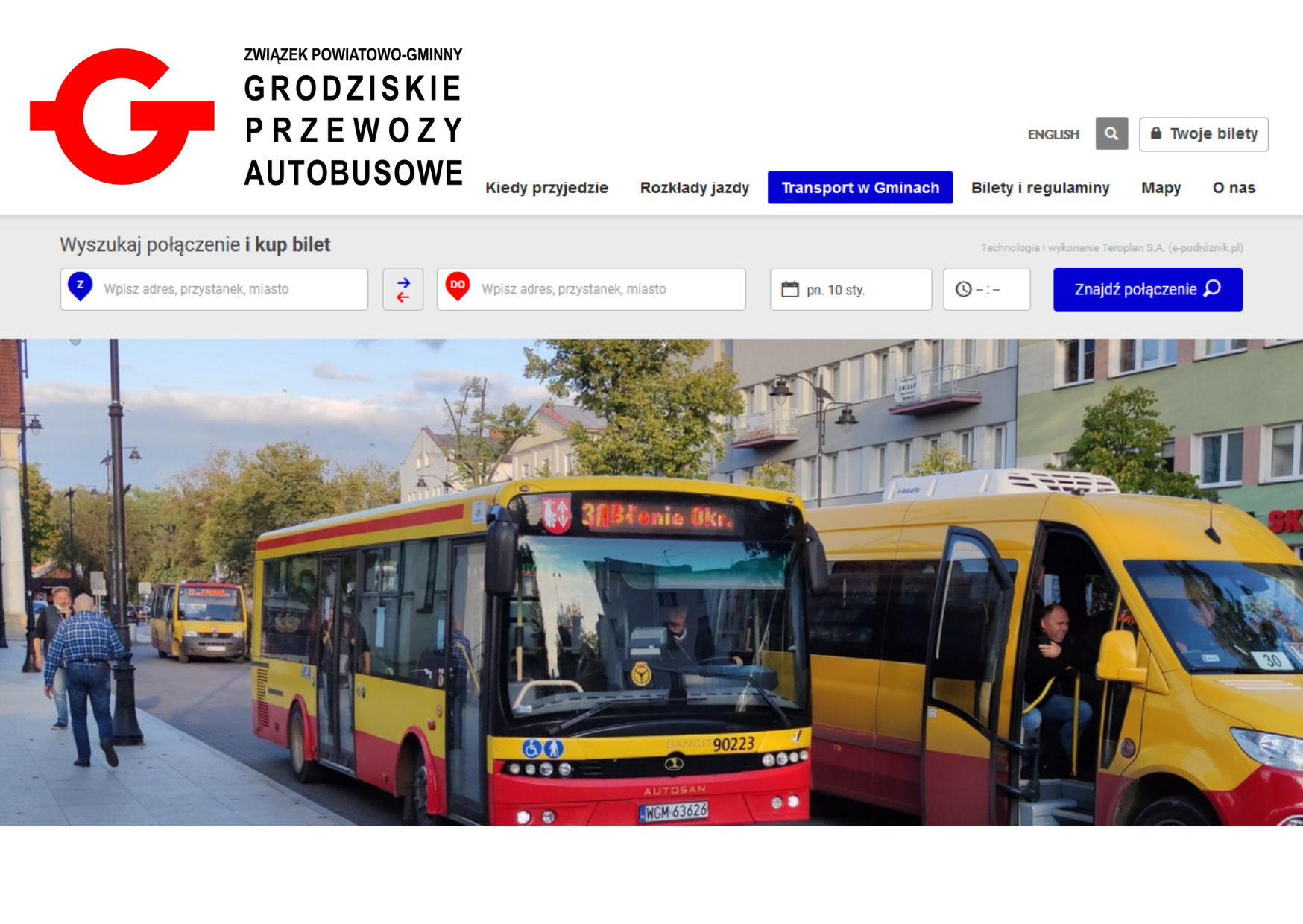 Transport w Gminie Żabia Wola