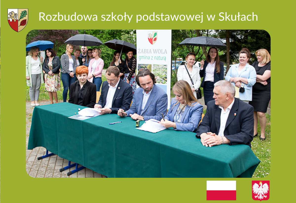 Umowa na rozbudowę szkoły w Skułach podpisana