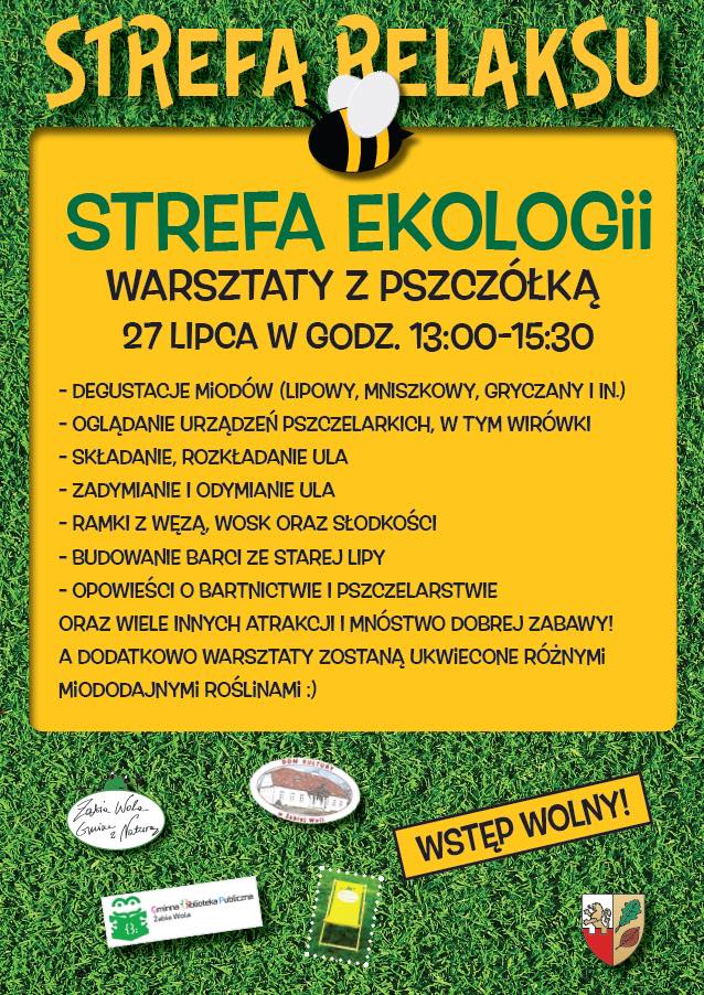 Warsztaty z pszczółką