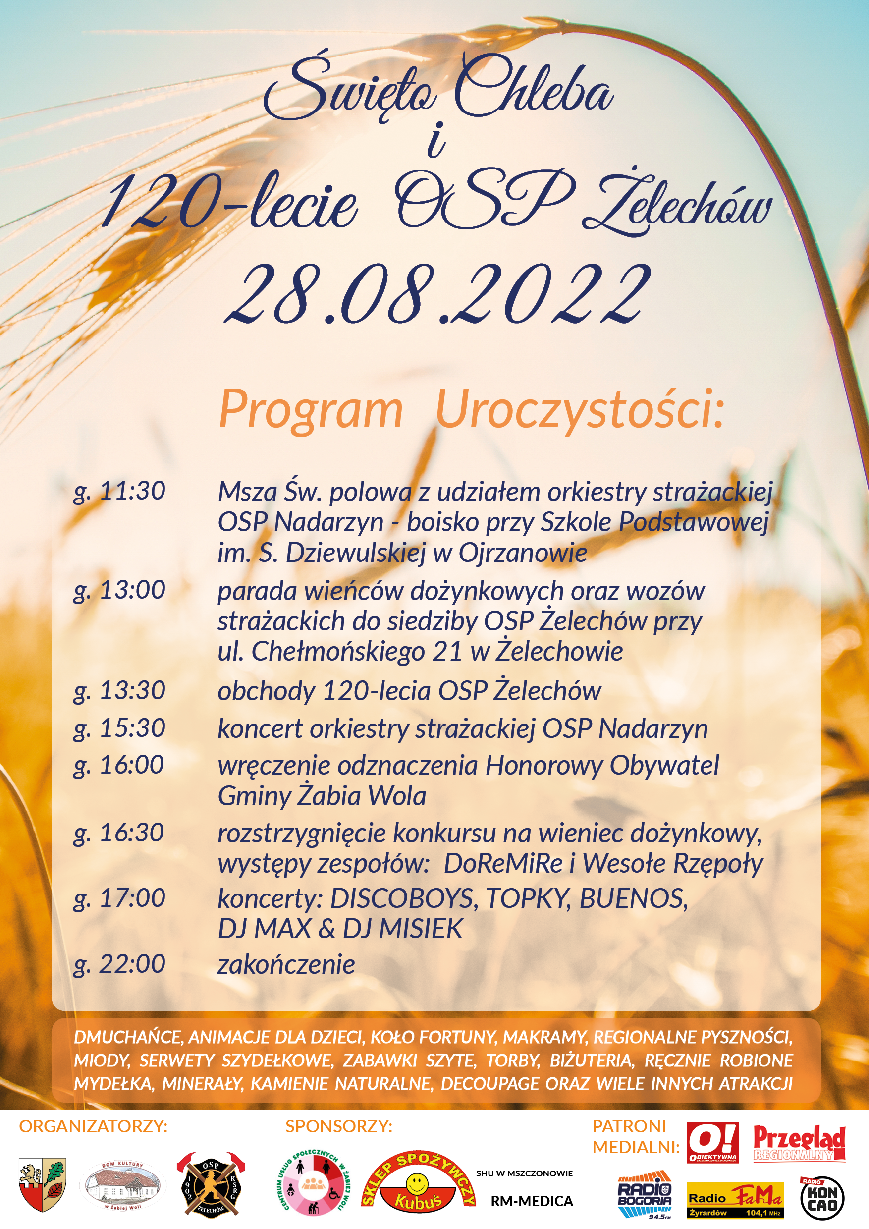 Święto Chleba i 120 lat OSP Żelechów