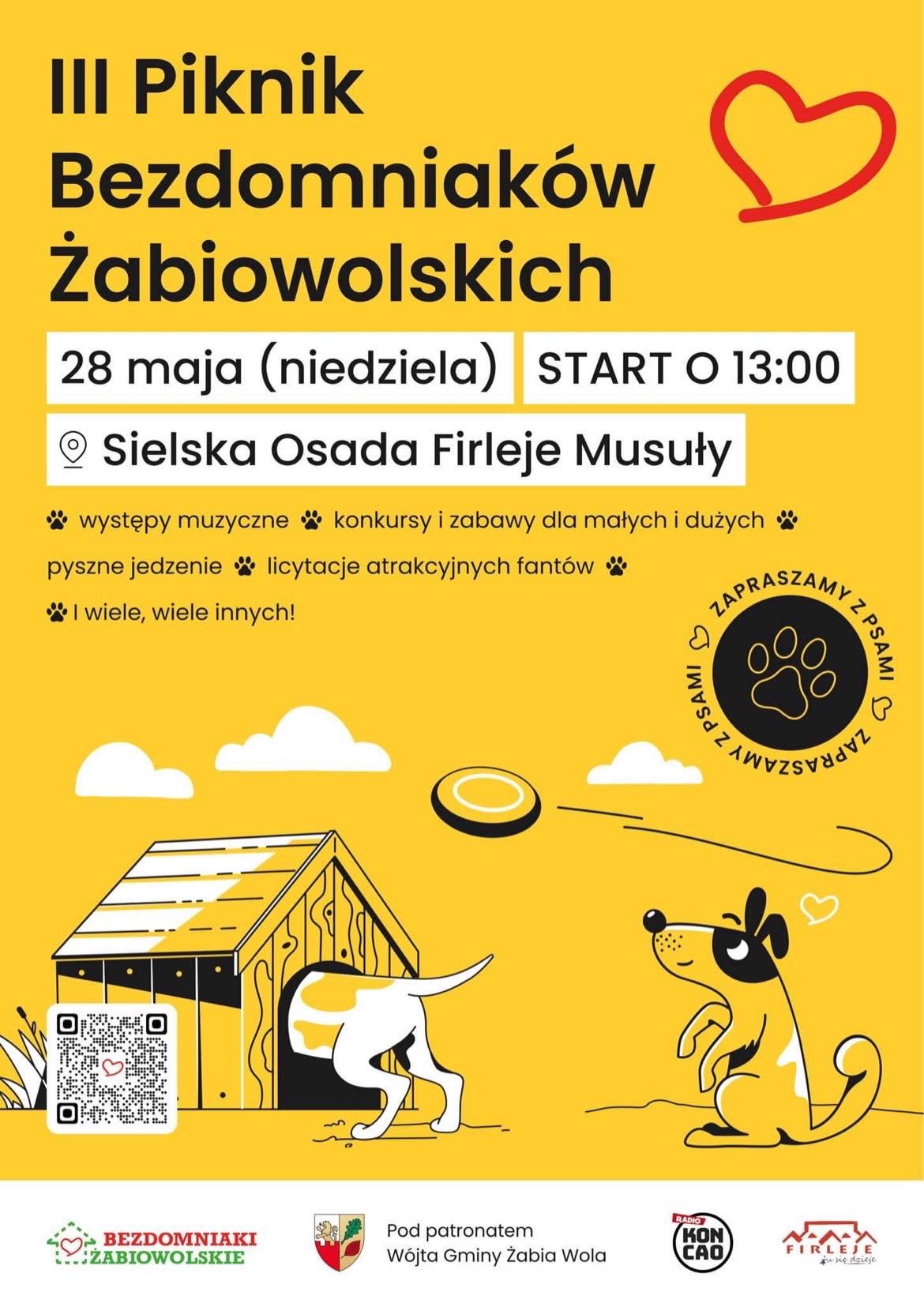 3. Charytatywny Piknik Bezdomniaków Żabiowolskich