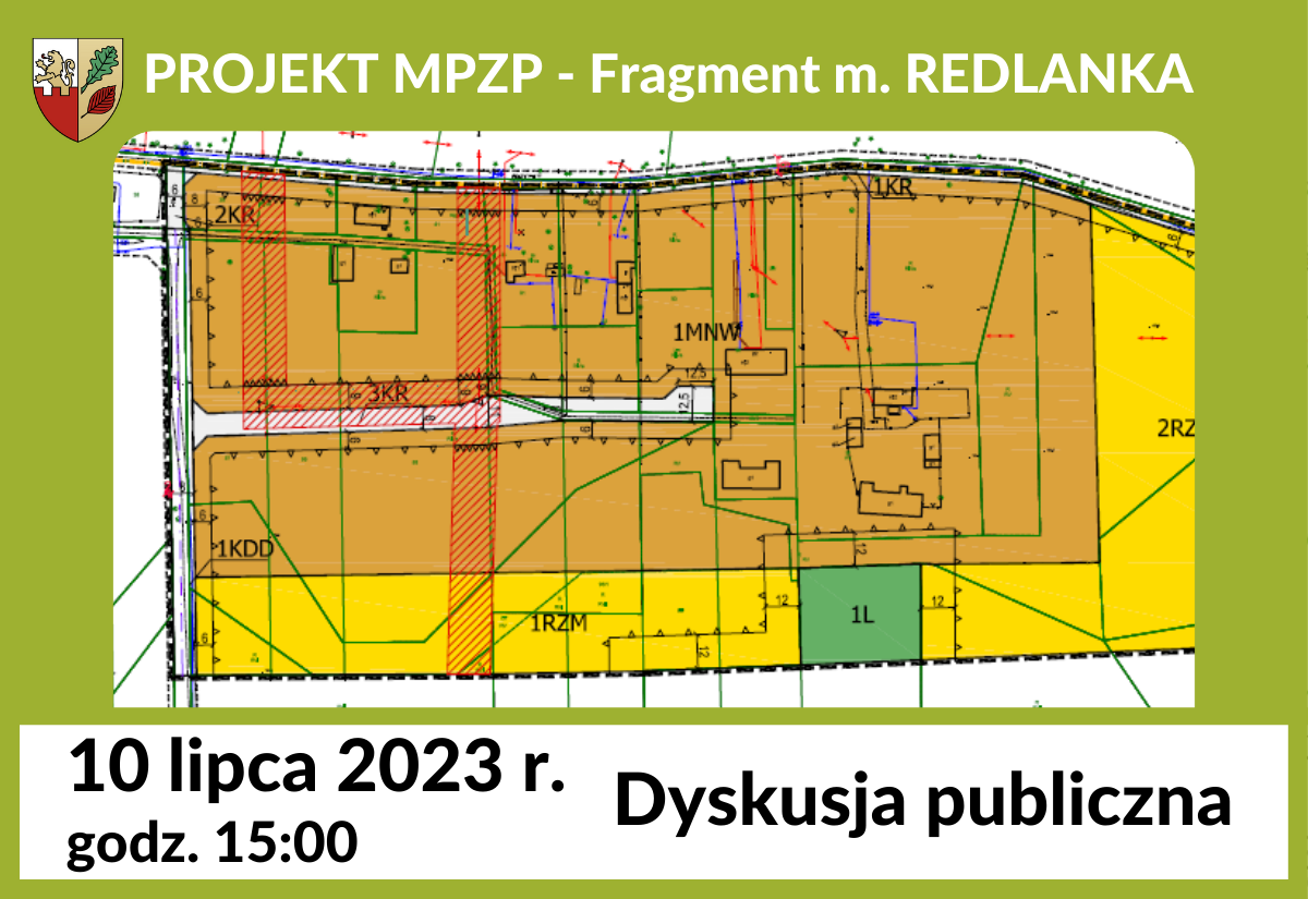 Projekt Miejscowego Planu Zagospodarowania Przestrzennego Gminy Żabia Wola - REDLANKA